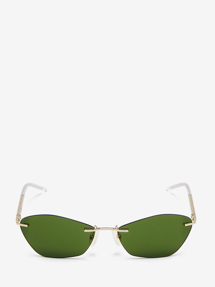 ALEXANDER MCQUEEN - T-Bar Slim Sunglasses - Item 852610I33302075